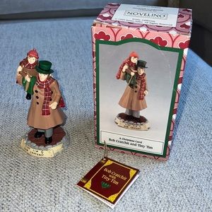 Bob Cratchit and Tiny Tim
